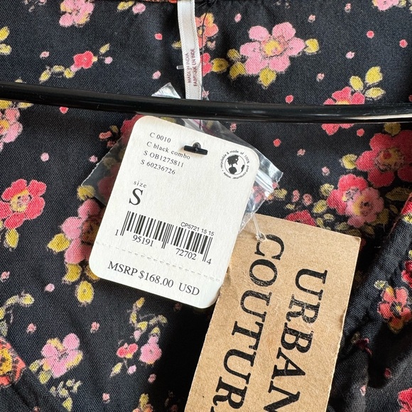 NWT Free People Secret Garden Set Floral Boho Western Cottagecore size small - Picture 7 of 10